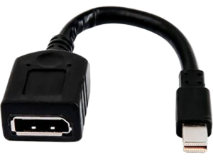 HP Single miniDP-to-DP Adapter Cable (Quadro P400/P620/P1000/Radeon WX2100/3100/4100)