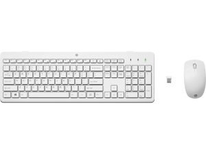 HP 230 klávesnice a myš/bezdrátová/white CZ/SK