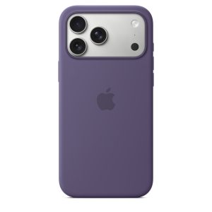 iPhone 17 Pro Max Silicone Case with MS–Purple Fog