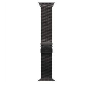 Watch Acc/49/Black Titanium Milanese Loop - L